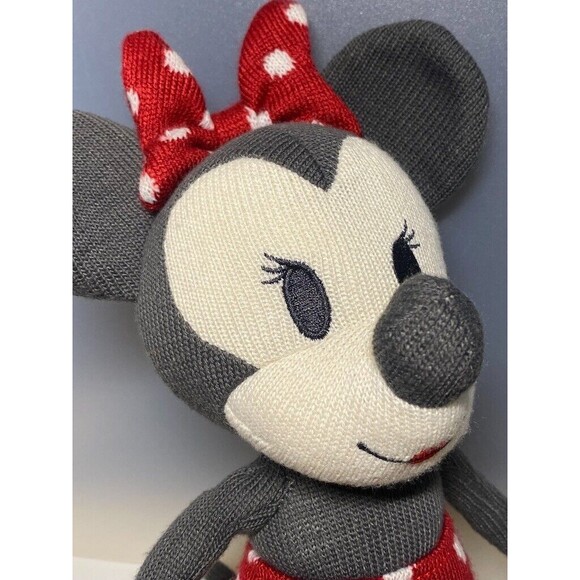 Disney Sweetheart Mickey & Minnie Mouse Collectible Sock Stuffed Animal Plush - Picture 7 of 15